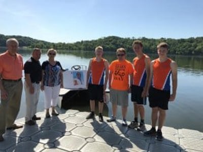 Matt Maupin honored in rowing community