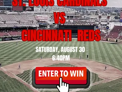 Enter to Win- St. Louis Cardinals vs Cincinnati Reds Tickets 